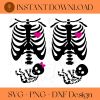 Spooky Baby Skeletons SVG for Halloween MomtoBe Pregnancy SVGs