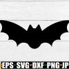 Spooky Bat SVG Clipart for Halloween Party Decor