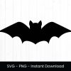 Spooky Bat SVG for Commercial Use Halloween Cut File Digital Design