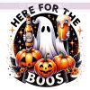 Spooky Beer Ghost Clipart for Boos Lovers Halloween PNG Design