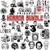 Spooky Characters SVG Pack for Halloween Horror Movie Bundle