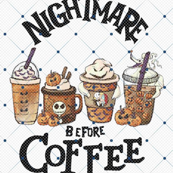 Spooky Coffee Lover Jackh Halloween Magic Castle Png