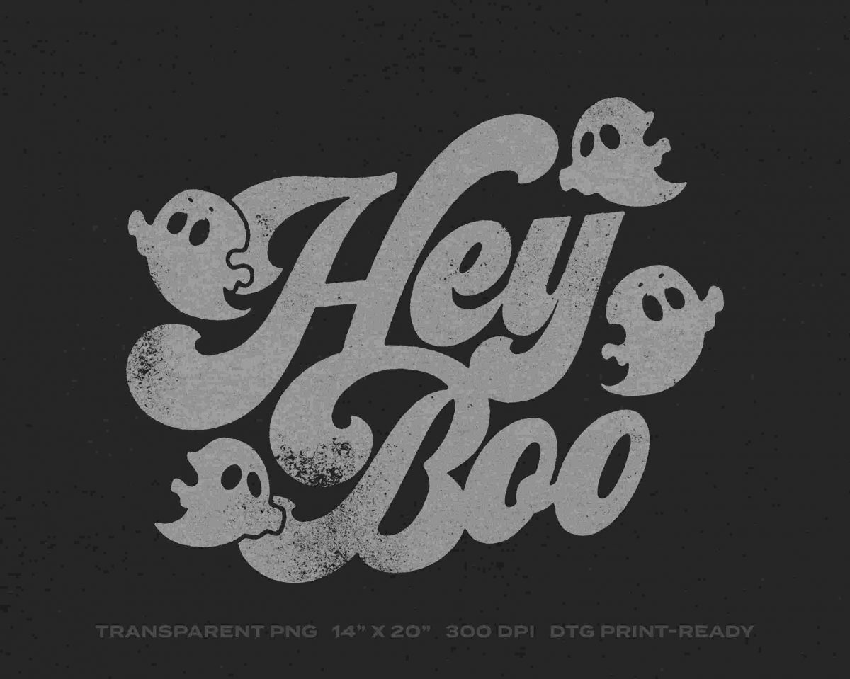 Spooky Cute Ghosts Halloween SVG PNG Digital Download for Printing