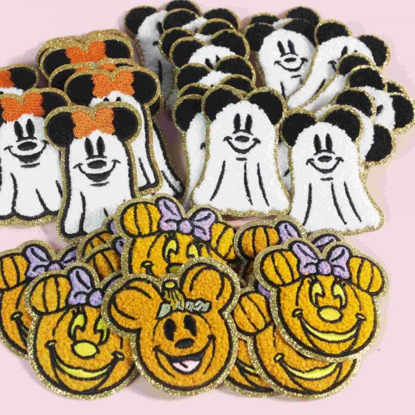 Spooky Disney Halloween SVG PNG IronOn Patches