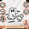 Spooky Ghost Dog SVG Halloween Collection PNG