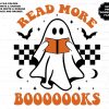 Spooky Ghost SVG Bundle for Halloween Books Clipart TShirt Decals