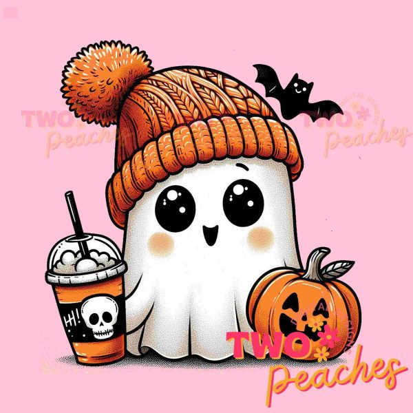 Spooky Ghosts Halloween Coffee Bougie Stickers More in Trending SVGs