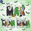 Spooky Halloween Alphabet Doodle Set PNG Bundle for Customizing Your