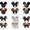 Spooky Halloween Bundle Mickey Minnie Castle Bat Spider SVG PNG Cut