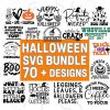 Spooky Halloween Bundle Quotes Witches Ghosts Shirts SVGs for Cricut