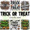 Spooky Halloween Clipart Bundle with Trick or Treat SVGPNG