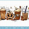 Spooky Halloween Coffee Monster Magic Castle Pngs Pumpkin Spice Fall