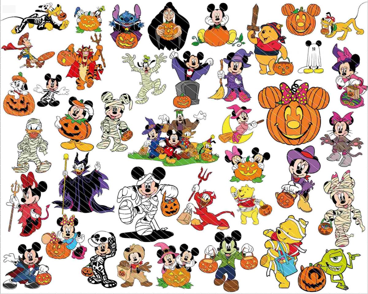 Spooky Halloween Costume Bundle SVG PNG Masquerade Trick or Treat