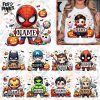 Spooky Halloween Custom SVG Bundle for Kids Personalized Superhero