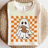 Spooky Halloween Football SVG Vintage Fall Design Halloween Shirt