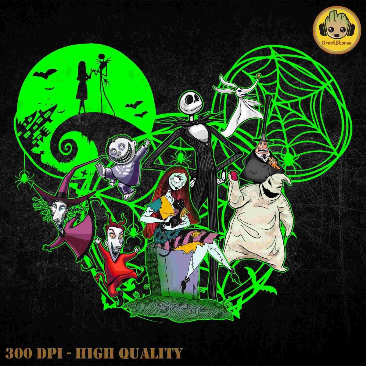 Spooky Halloween Friends Couples SVG Halloween Characters Horror