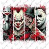 Spooky Halloween Horror Friends Png Scary Characters Movie Killers