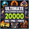 Spooky Halloween Mega Bundle 20000 Designs Fonts Halloween Svg