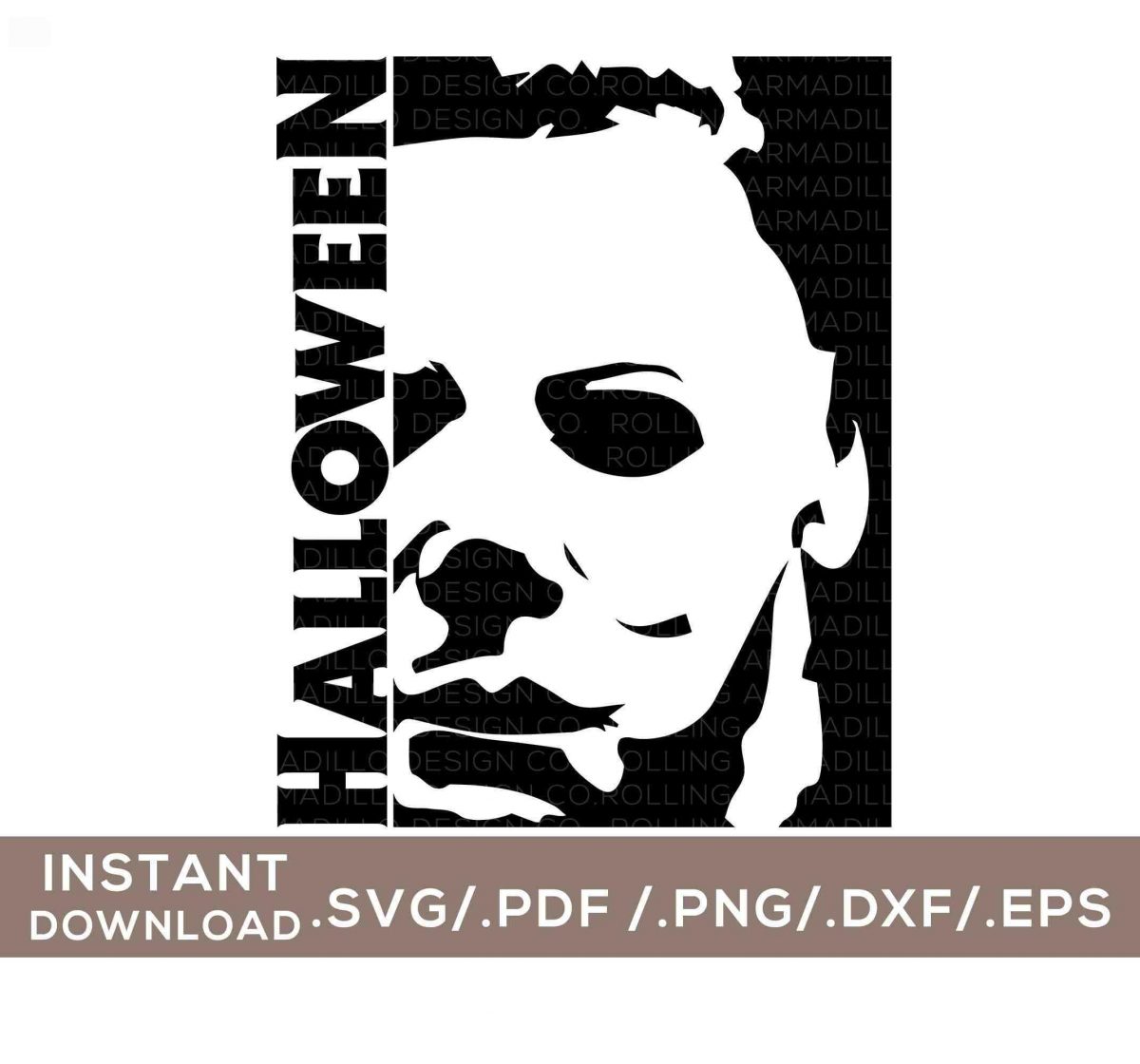 Spooky Halloween Michael Myers Digital Designs svg png dxf pdf eps