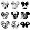 Spooky Halloween Mouse Friends SVG Bundle for Trick or Treat Fun