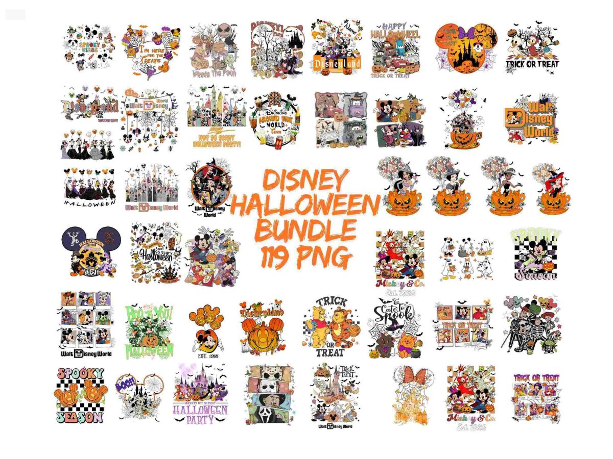 Spooky Halloween Mouse Friends SVG Bundle for Trick or Treat Fun