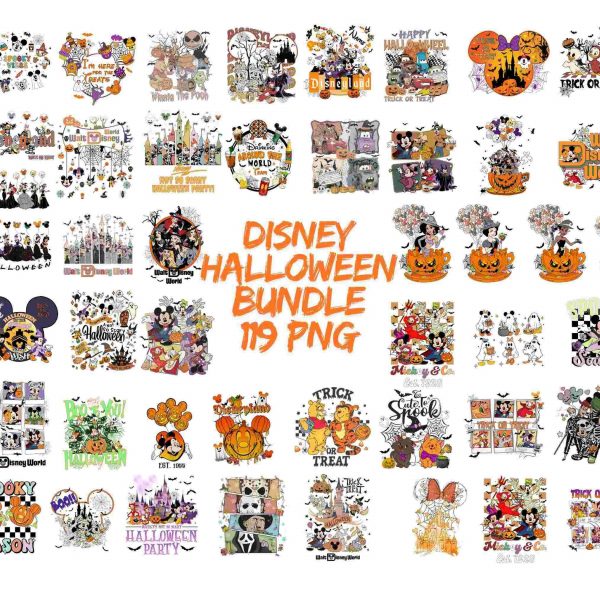 Spooky Halloween Mouse Friends SVG Bundle for Trick or Treat Fun