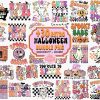 Spooky Halloween Png Bundle Retro Ghosts Pumpkin Tshirt Coquette