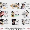 Spooky Halloween Princess Witch PNG Bundle for Cricut Sublimation