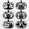 Spooky Halloween Pumpkin Bundle Pumpkins Decor SVG Laser Cut Files