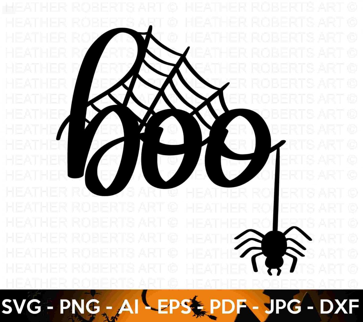 Spooky Halloween Shirt SVG Spiderweb Spider SVG Creepy Handlettered