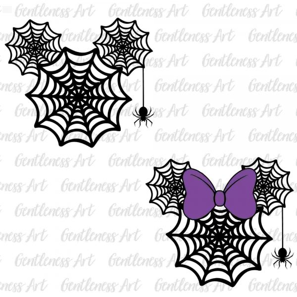 Spooky Halloween Spider Web Svg for Halloween Party and Trick Or Treat