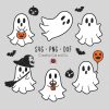 Spooky Halloween Svg Bundle Cute Ghosts Witch Pumpkin Spice Latte