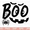 Spooky Halloween SVG Bundle Kids Boo Pumpkin Funny Shirt Spider PNG