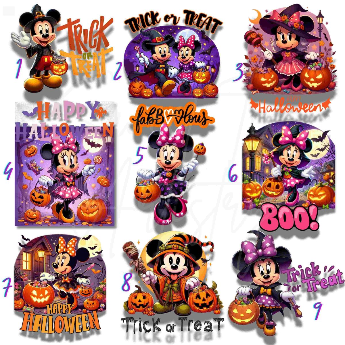 Spooky Halloween SVG Bundle Kids Costume Shirt TrickorTreat Bag