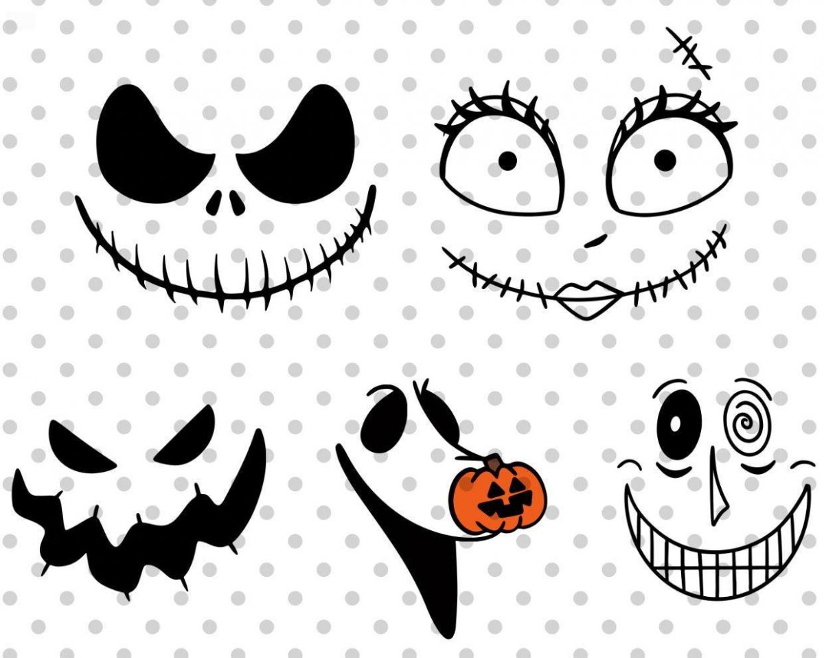 Spooky Halloween SVG Bundle Nightmare Pumpkin King Group Costume More