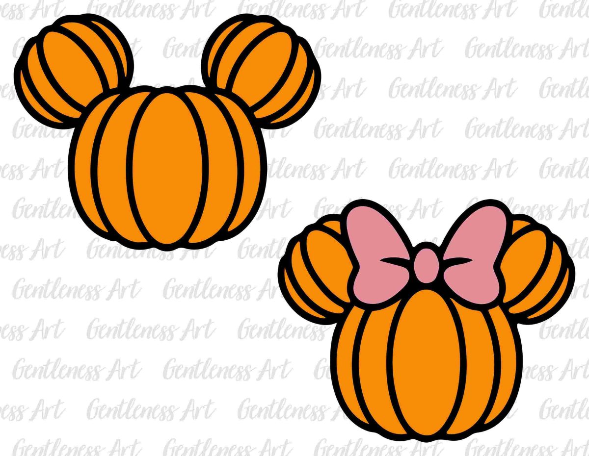 Spooky Halloween Svg Bundle Pumpkin Mouse Head Trick Or Treat Spooky