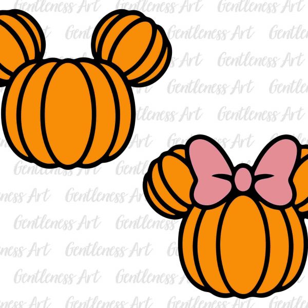 Spooky Halloween Svg Bundle Pumpkin Mouse Head Trick Or Treat Spooky