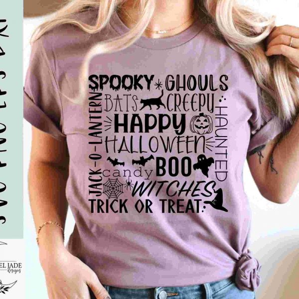 Spooky Halloween SVG Designs for Cricut Autumn Shirt Art Popular