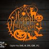 Spooky Halloween SVG EPS Ai png Digital download for festive vector