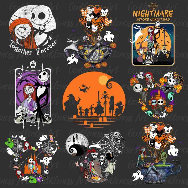 Spooky Halloween SVG PNG Bundle Trick Or Treat Funny Cut Files