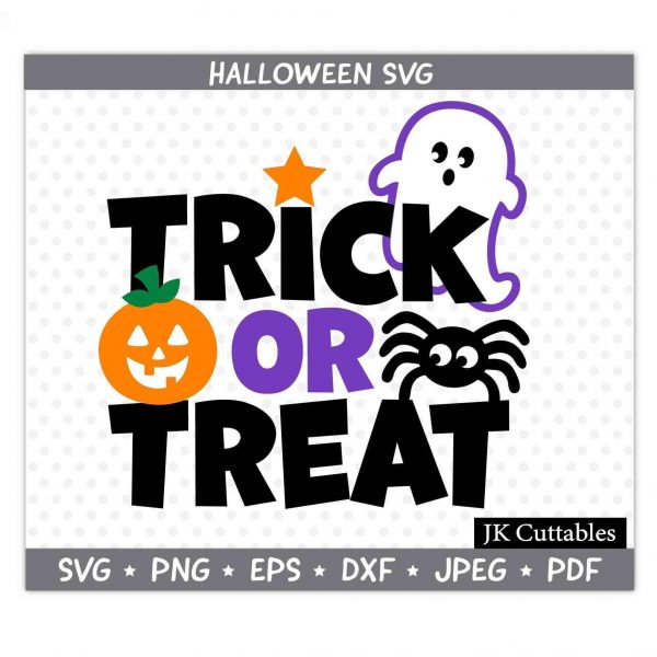 Spooky Halloween SVG PNG Cut Files for Cricut Silhouette