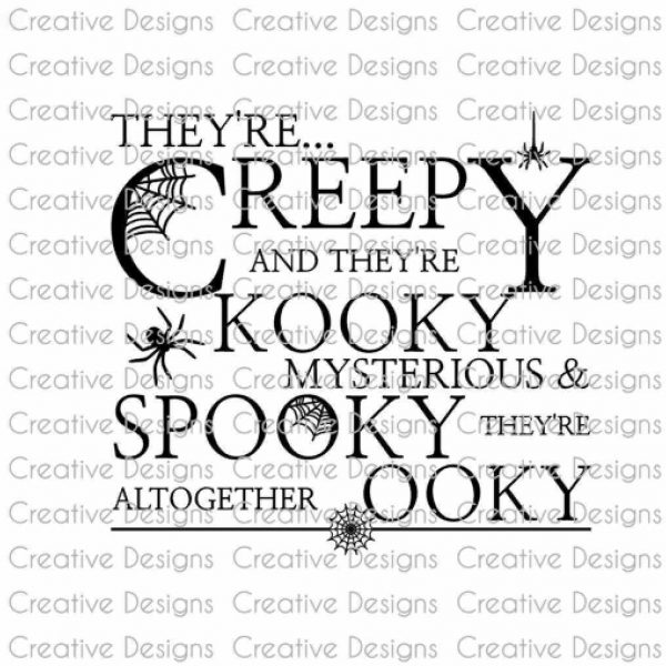 Spooky Halloween SVG PNG files Digital download for Adams Family