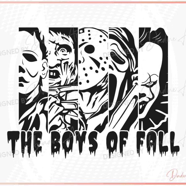 Spooky Halloween SVG PNG for Funny Fall Guys Shirt Printable Cut File