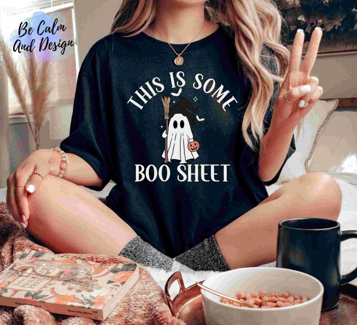 Spooky Halloween SVG PNG Ghosts Shirts Cut Files for Cricut