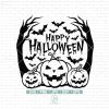 Spooky Halloween SVG Sign Pumpkin Bat Shirt Cricut Files