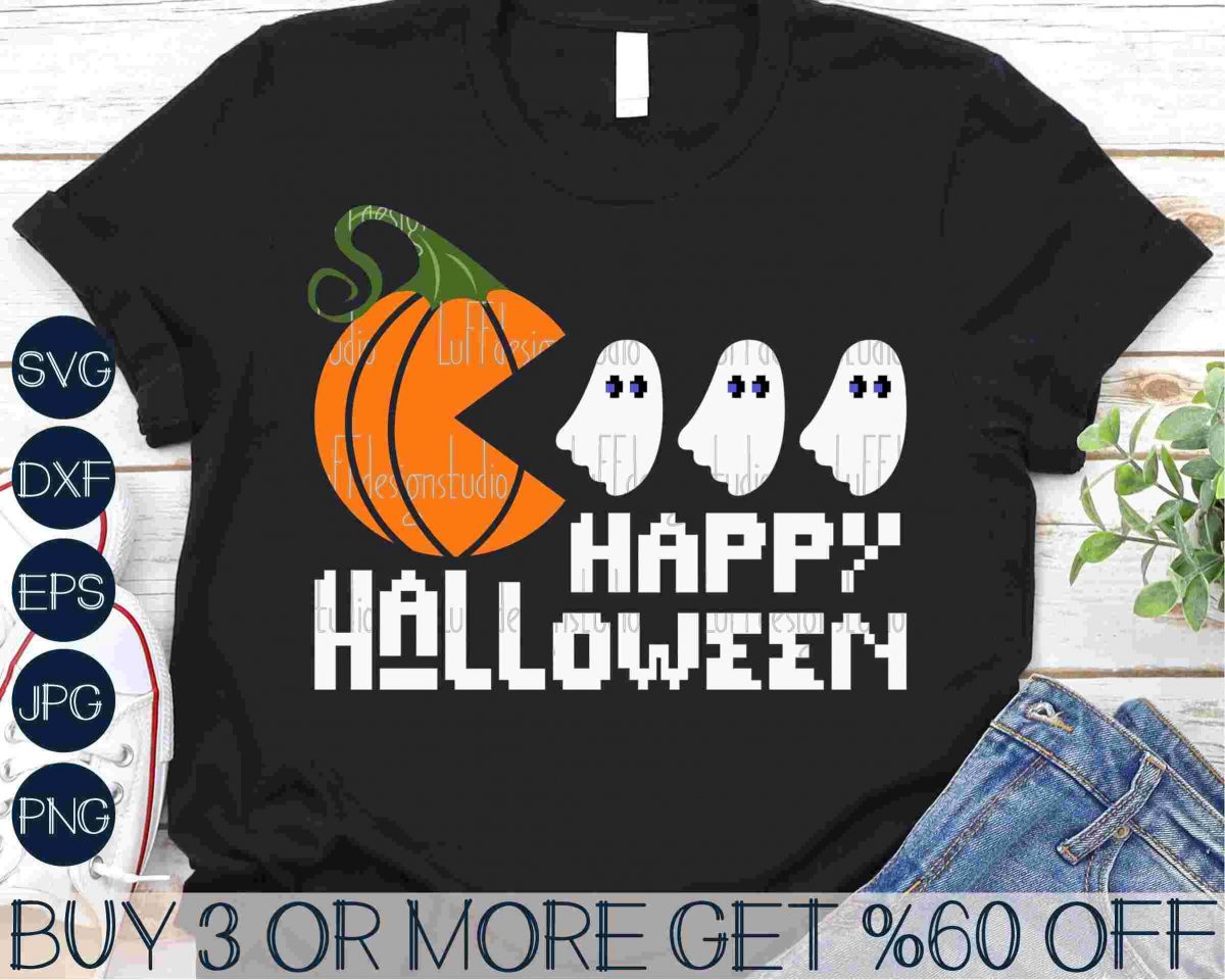 Spooky Halloween SVGs for Kids Pumpkins Ghosts Tricks Treats