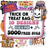 Spooky Halloween Treats Svg Png Files for Kids