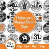 Spooky Halloween Welcome SVG Bundle for Farmhouse Decor