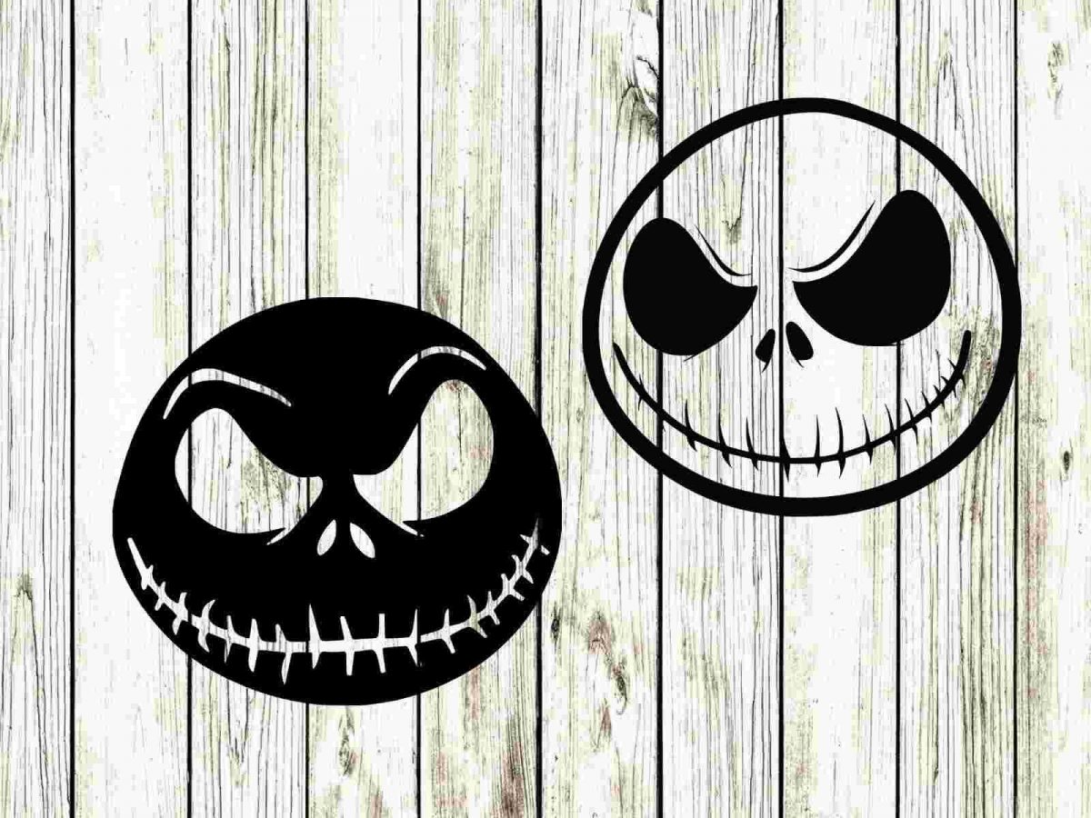 Spooky Jack Skellington SVG Nightmare Before Christmas Cut Files for