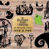 Spooky Jack Skellington Svg Png Bundle for Cricut